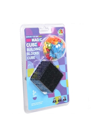 Blok Parçalı Eğitici Sabır Ve Zeka Küpü 6x6cm.
