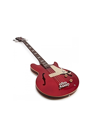 Epiphone Jack Casady 4 Telli Bas Gitar Sparkling Burgundy
