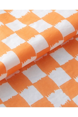 English Home Squarify Orange 20'li Kağıt Peçete 33x33 Cm Sarı