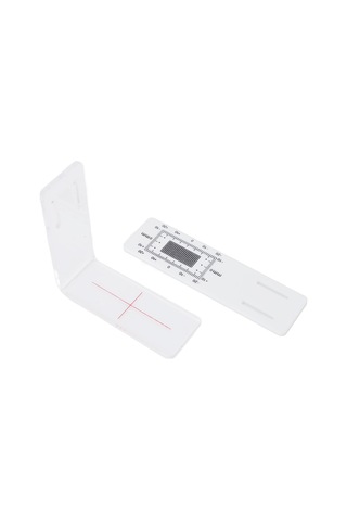 Hangfox Yapı Duvarı Çatlaklarını İzleyici, Akrilik Ve Abs Malzeme, 1mm Ölçek, Kolay Kurulum, Çatlak Gelişimini Takip Etme Aracı