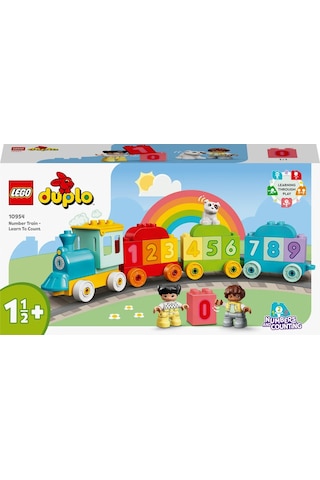 LEGO® DUPLO® İlk Sayı Treni Saymayı Öğren 10954 1½+ Eğitici Oyuncak Yapım Seti - 23 Parça