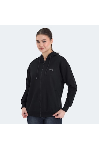 Slazenger KATHLEENA IN Kadın Sweatshirt Siyah
