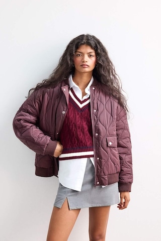 Defacto Su Geçirmez Regular Fit Çıtçıtlı Fermuarlı Kapitoneli Mont F2814ax25wnbr444 Bordo