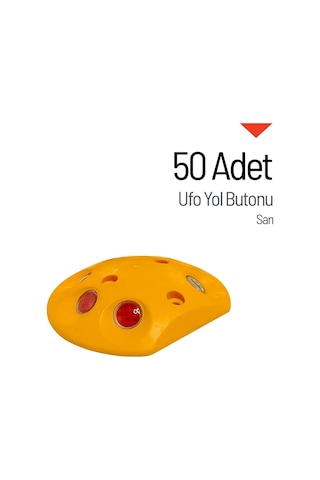50'li Ufo Yol Butonu Seti-3701