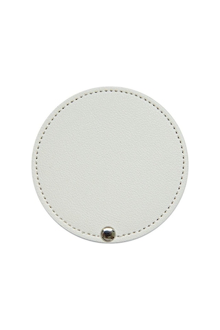 Ultra İnce Makyaj Aynası Yuvarlak Cep Aynası Yeni Kozmetik Ayna Beyaz