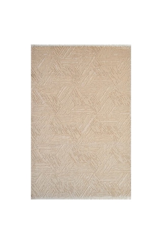 Gümüşsuyu Carissa Akrilik Dikdörtgen 11331 - Krem Modern Yolluk 80x150 Cm Bej