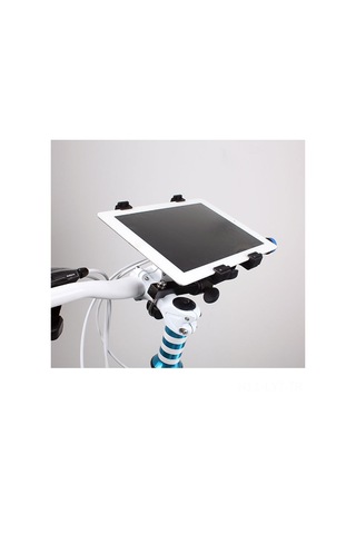 Youtek Bisiklet Ve Motosiklet İçin 7-10 İnç Tablet Tutucu, Dayanıklı Navigasyon Aparatı, Siyah, Kolaysız Kurulum, Dürtüye Dayanıklı Konstruksiyon Siyah