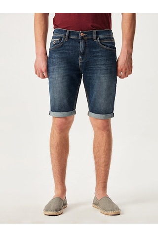 Ltb Lance Slim Jean Bermuda 010096048114499 51858 Koyu Mavı Koyu Mavi