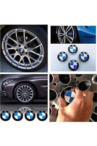 Bmw F10 F30 E36 E38 E39 E46 E60 E90 Nikelaj Çelik Jant Göbeğiı 68mm-65mm 4 Adet
