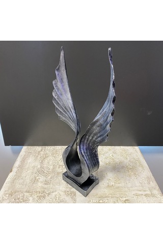 Soyut Modern Anka Kanat Dekoratif Obje