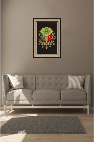 Notpa Osmanlı Tuğrası Dekoratif Tablo 21x30 30 Cm 8692016028288