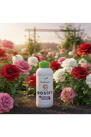 Rosify İkili 500 Ml 2 Adet Özel Gül Bakım Besini - Sarmaşık, Baston, Ve Saksı Gülleri İçin 500 ML