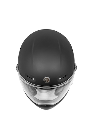 Torc T-9 Kapalı Motosiklet Kaskı Mat Siyah