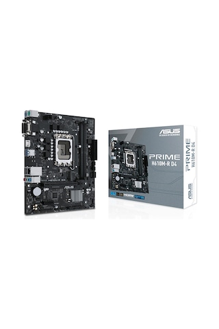 Asus Prime H610M-R D4 Intel H610 3200 MHz DDR4 Soket 1700 mATX Anakart