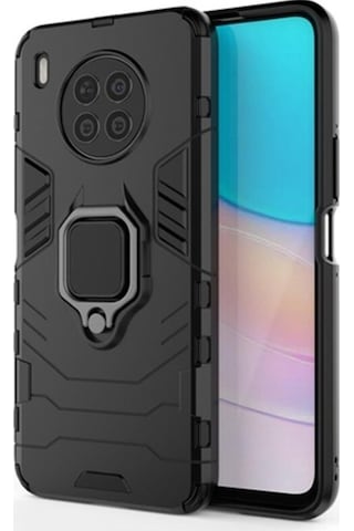 Microcase Huawei Nova 8I Batman Yüzüklü Armor Kilif - Siyah 537571122