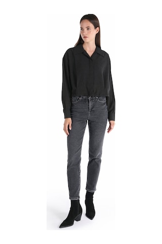 Colin's Colins Regular Fit Antrasit Kadın Uzun Kol Gömlek Cl1065661 Antrasit