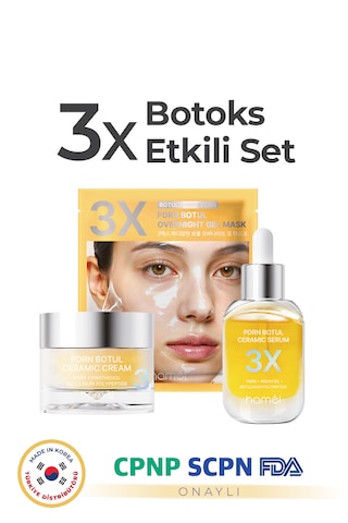 3x Pdrn Dolgunlaştırıcı Etkili   Cilt Onarım Seti
