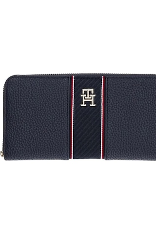 Tommy Hilfiger Kadın Lacivert Fermuarlı Cüzdan Os Diğer