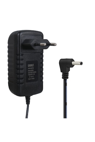 Weko 9 Volt 2 Amper 3.5x1.35mm Soket Şarj Cihazı - Güç Adaptörü