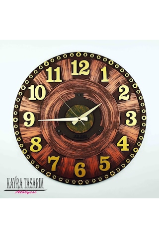 KAYRA TASARIM ATÖLYESİ AHŞAP COOPER LATİN(50X50cm) Ahşap
