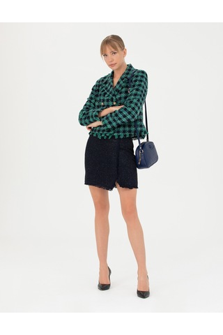 Pierre Cardin Kadın Lacivert Etek Dokuma 50273121-vr033 Lacivert