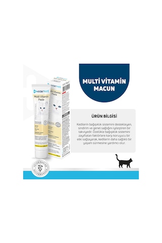 Onevet Kedi Maltı 100 gr Multivitamin Malt Macunu