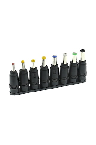 Adaptör Dc Uç Çevirici Set Konnektör 5244 8in1 5.5*2.1-2.5MM
