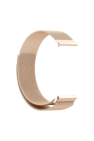 Redmi Watch 5 Active / Lite Uyumlu Hasır Örgü Metal Milano Kordon 22mm Ayarlanabilir