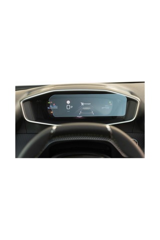 Peugeot Uyumlu 2008 10 İnç Dijital Gösterge Araç Ekran Koruyucu 9h Nano Kırılmaz Şeffaf