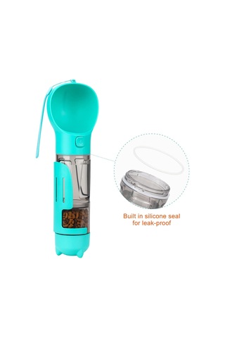 Taşınabilir 4 in 1 Pet Köpek Su Şişesi