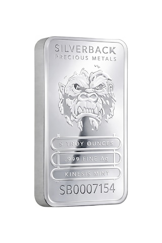 AgaKulche Gorilla 5 Ons Gümüş Sikke Coin
