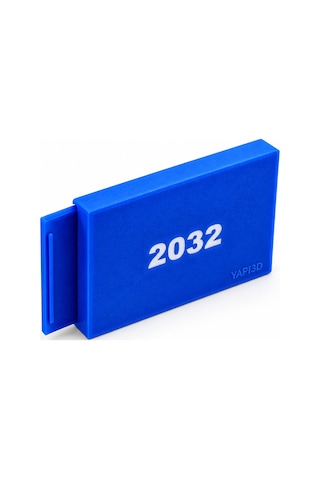 Yapı3d Cr2032 Pil Saklama Kutusu Sürgülü Kapaklı Cr2032 Pil Organizeri,