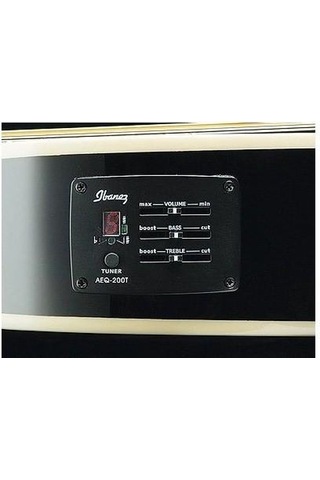 Ibanez Tcy10E-Bk Elektro Akustik Gitar Kılıf + Jak Kablo + Askı + Pena