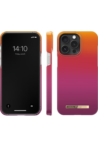 Fashion Case Apple Uyumlu iPhone 15 Pro Max Vibrant Ombre Çok Renkli