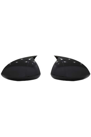 Corsa C Uyumlu Batman Yarasa Ayna Kapağı Piano Black / 2000-2006