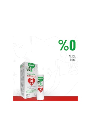 Siveno %100 Doğal Super Stick Anlık Yatıştırıcı Onarıcı Organik Yalancı İğde Yağlı 6 G