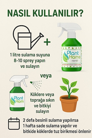Sıvı Bitki Besini İkili Set Kök Ve Yaprak Gelişim Desteği 2x500 Ml 1 L