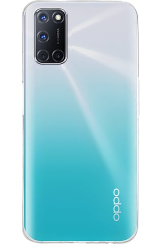 Oppo A92 Kapak 1mm Süper Silikon Şeffaf Kılıf