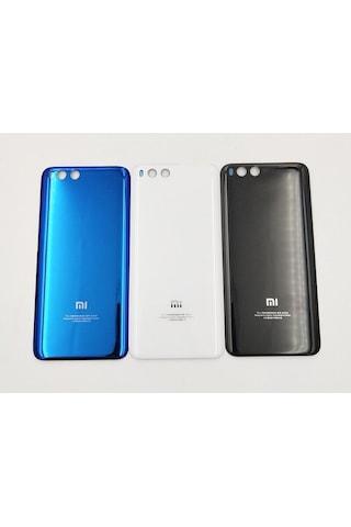 Xiaomi Mi 6 Arka Kapak Pil Kapağı Beyaz
