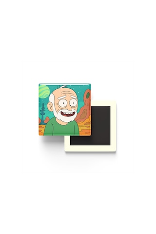 Hide The Pain Harold - 9x9 Cm Baskılı Kare Buzdolap Magneti