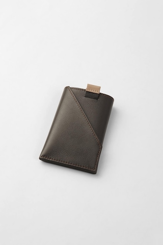 Cengiz Pakel Hakiki Deri Minimalist İnce Kartlık - 2511 - Kahve/toprak Kahve
