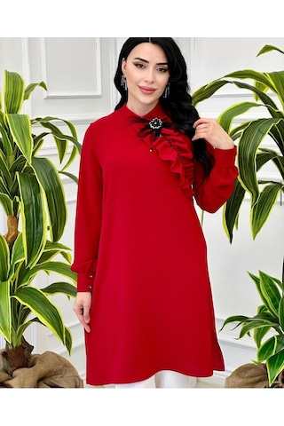 Yaka Fırfrl Tunik 40-50 6374- 001