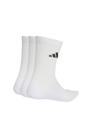Adidas Cushioned Sportswear Crew 3'lü Unisex Beyaz Günlük Stil Çorap Jz0530 Beyaz