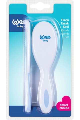 Wee Baby Fırça Tarak Seti Kod:803 - Mavi
