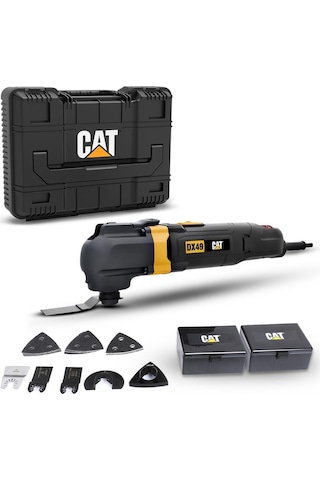 CAT DX49.1 350 W Profesyonel Devir Ayarlı Zımpara Makinesi + Aksesuar 14 Adet