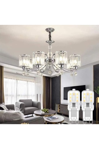 G9 Led-lampa, 220v Naturvit 5500k 3w 8'li Paket - Perfet