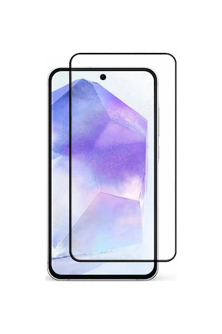 Samsung Uyumlu Galaxy A55 5g A35 Anti Statik Ekran Koruyucu Toz Tutmayan Kırılmaz Cam