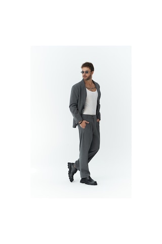 Mai Collection Mai Studios Co. Orlando Füme Erkek Ceket Pantolon Takım Füme