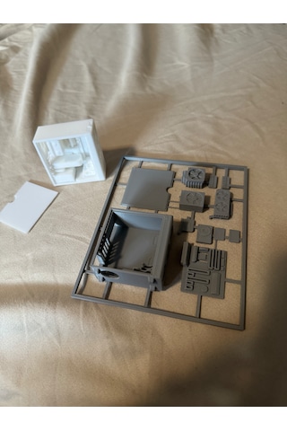 Mini Gaming Kasa 3d Yapboz, Minyatür Bilgisayar Ve Tüm Parçaları 3d Yapboz