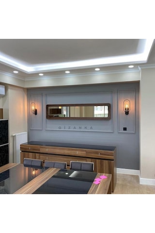 Yemek Masası Tasarımı Boyanabilir Çıta Hazır Kesim Anka148